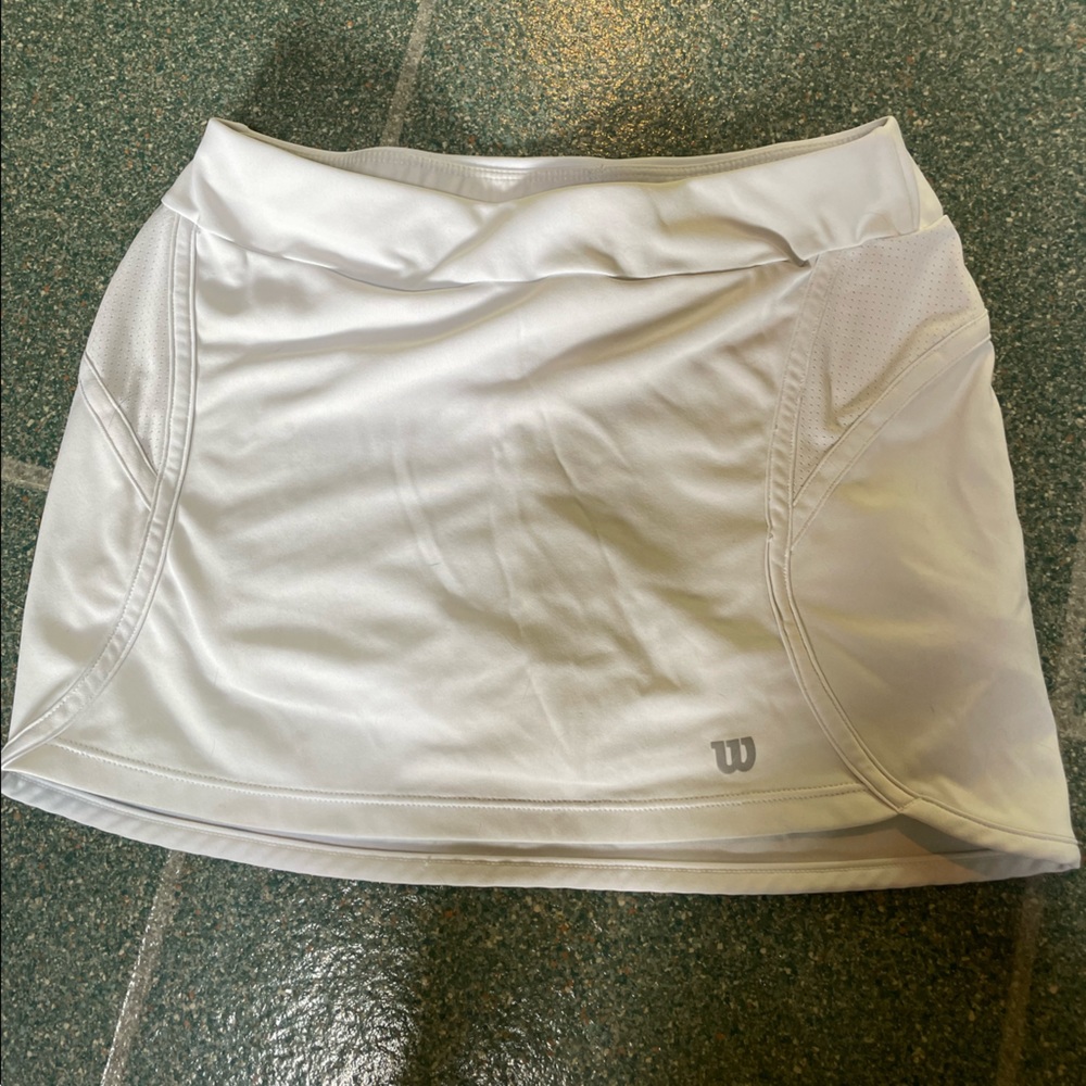 Wilson White Tennis Skirt